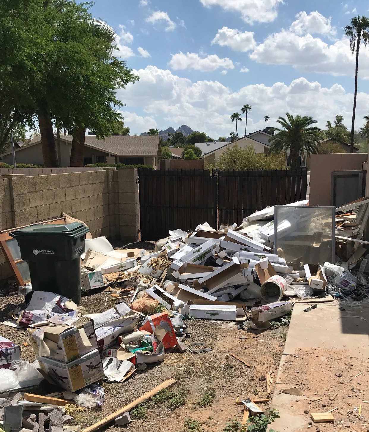 Remodeling and Construction Debris Removal Scottsdale