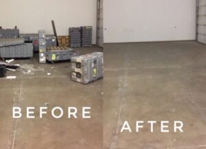 Garage Cleanout by Code 3 Junk Removal - Before and After