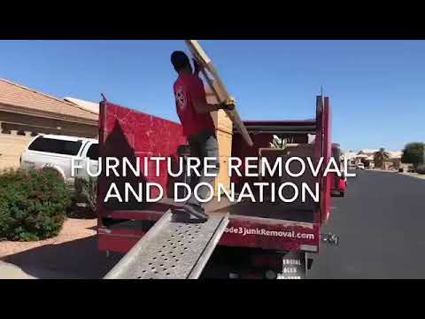 Furniture Removal and Pickup for Scottsdale Arizona.