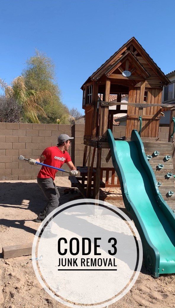 Swing Set and Play Structure Removal Phoenix